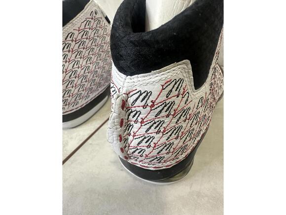 Rare Nike Air Jordan 23 (XXIII) OG Chicago White/Red/Black 2008 Size 9 - Picture 10 of 13